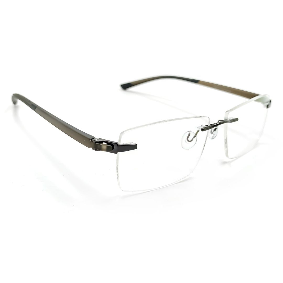 Jubleelens Progressive Rimless Rectangular Frame (52mm