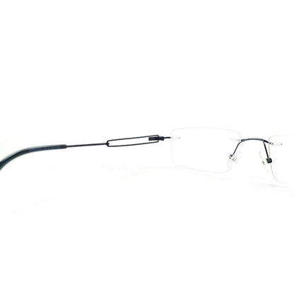 Gunmetal Lightweight Eyeglasses Rimless Frame Like Sunfire-SFE004