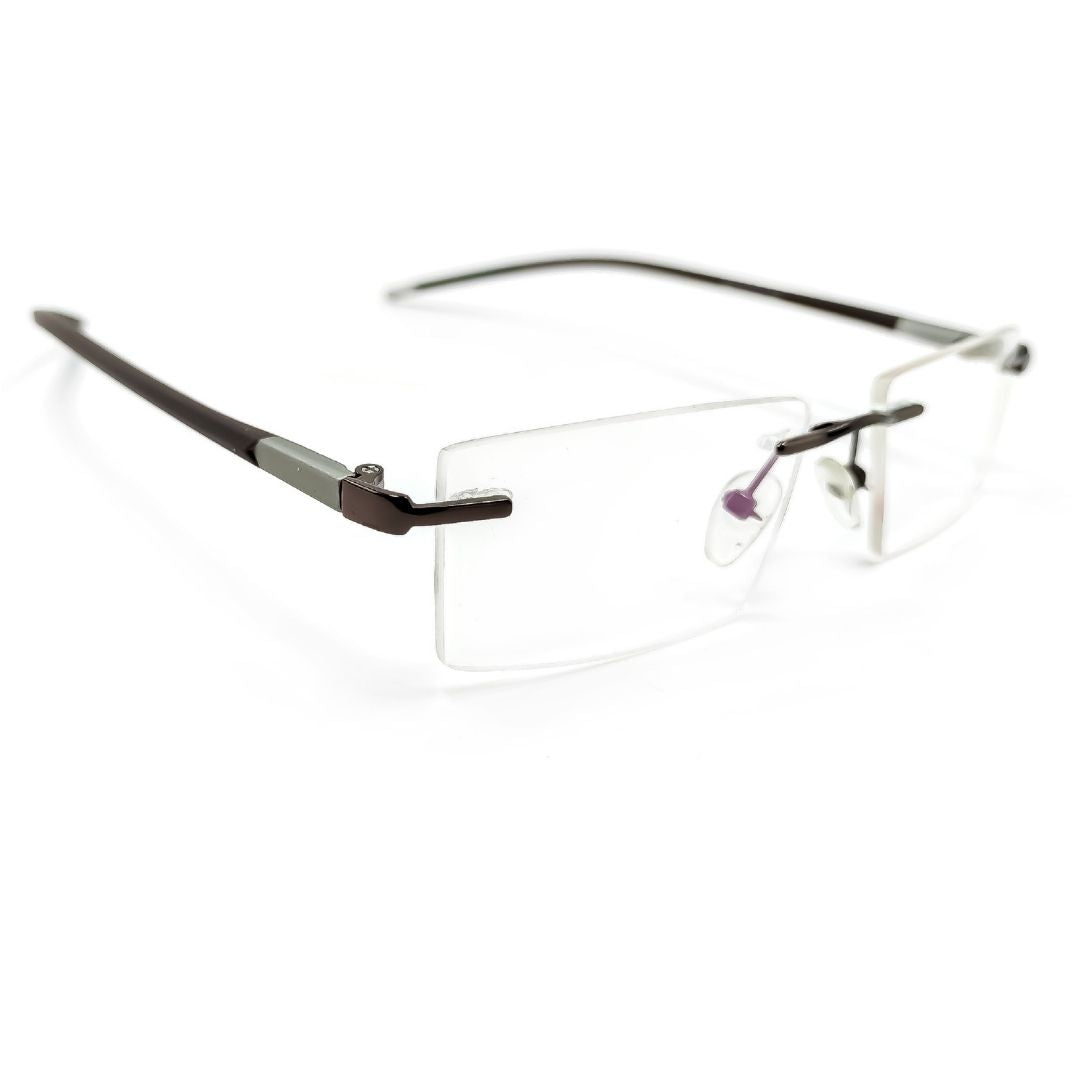 Jubleelens Rimless Rectangular Medium Frame (50mm)