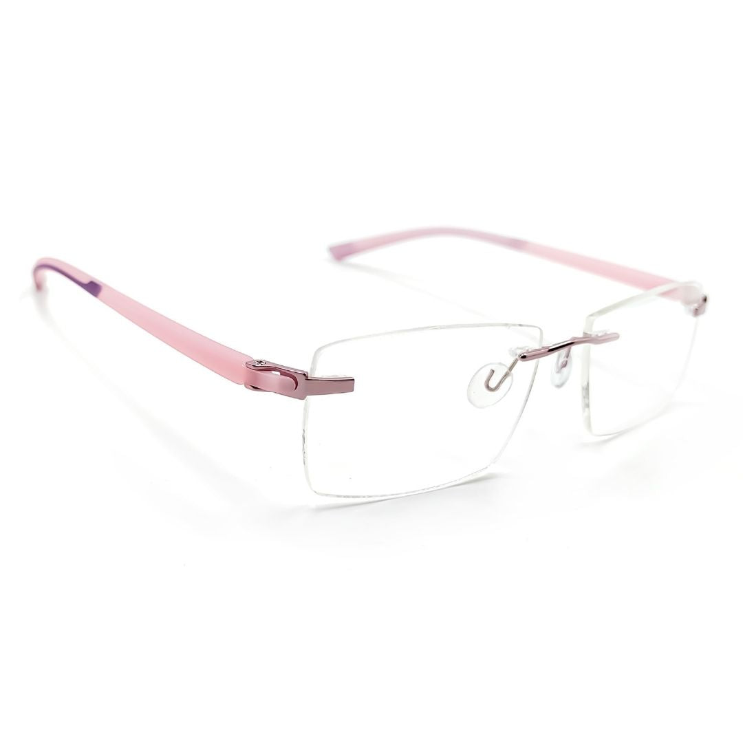 Jubleelens Stylish Rimless Rectangular Frame (52mm