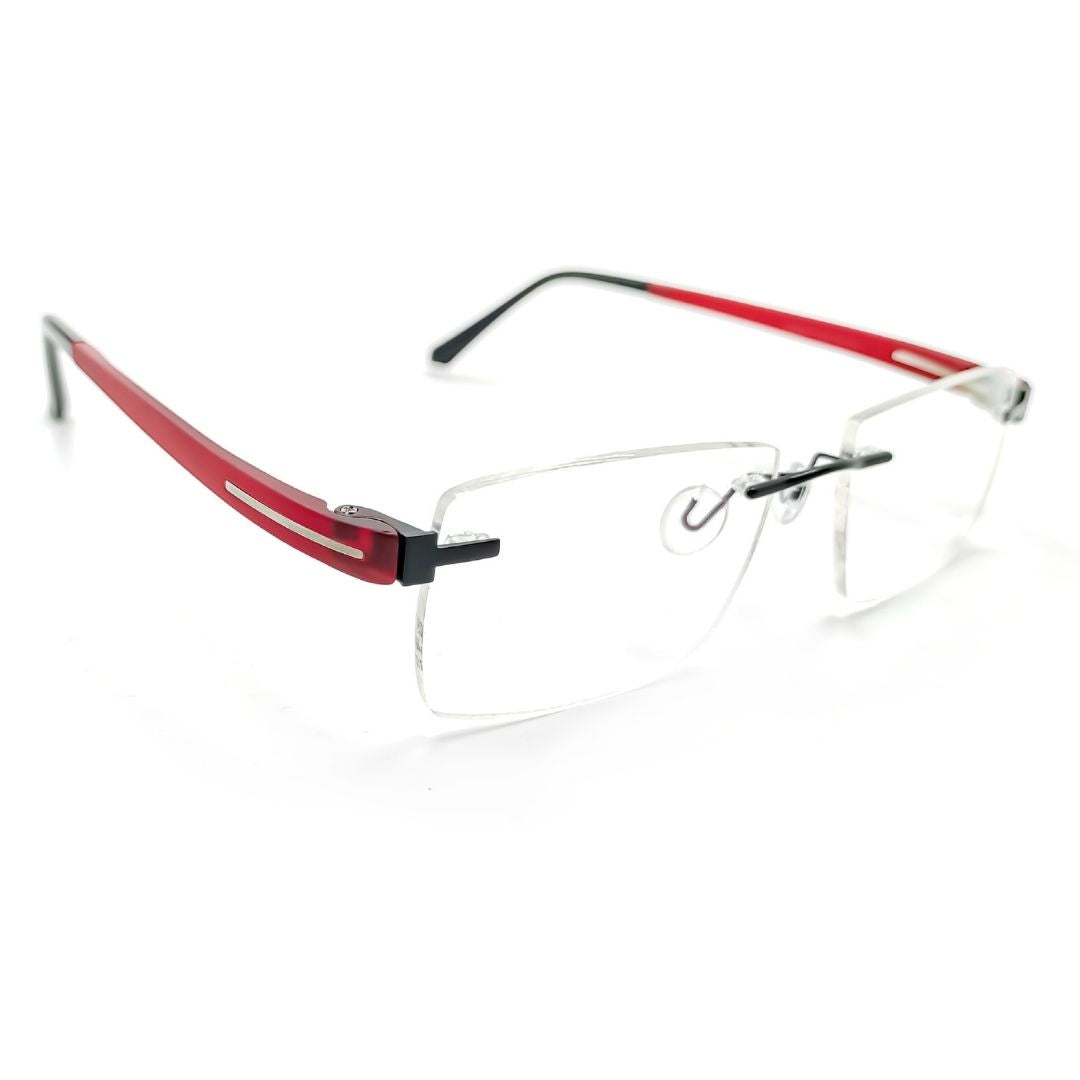 Progressive Rimless Rectangular Sporty Frame (52mm)