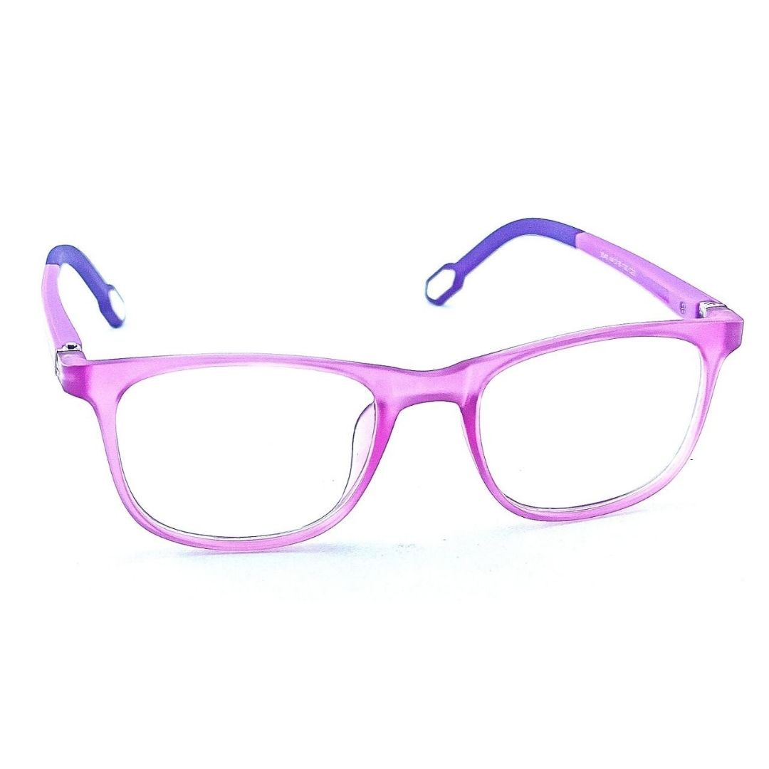Pink Rectangular Jubleelens® Frame Kids Frame with for Eye Protection