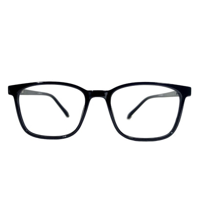 Jubleelens Stunning Square Black Frame For Unisex- U-6906