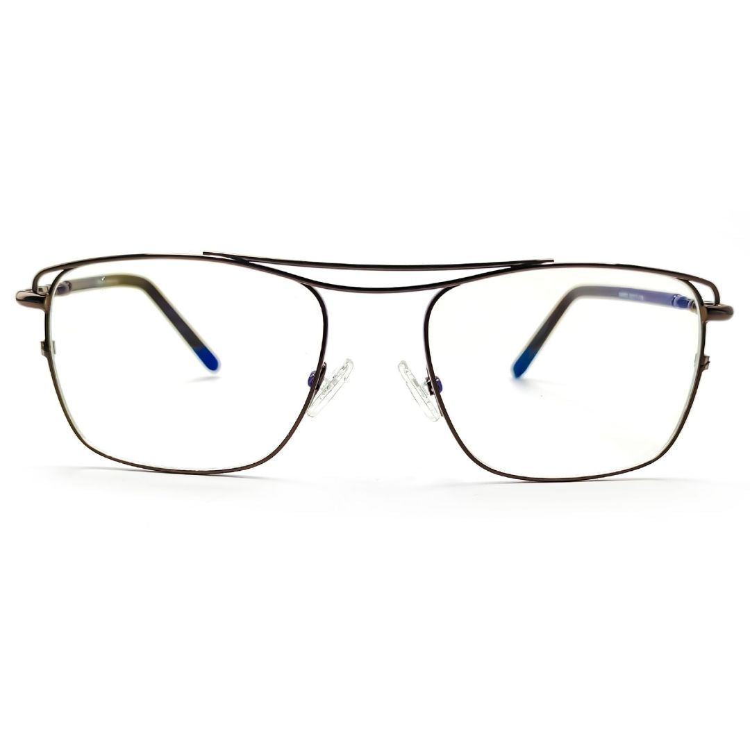 Jubleelens Full Rim Metal Square Large Frame (52mm)