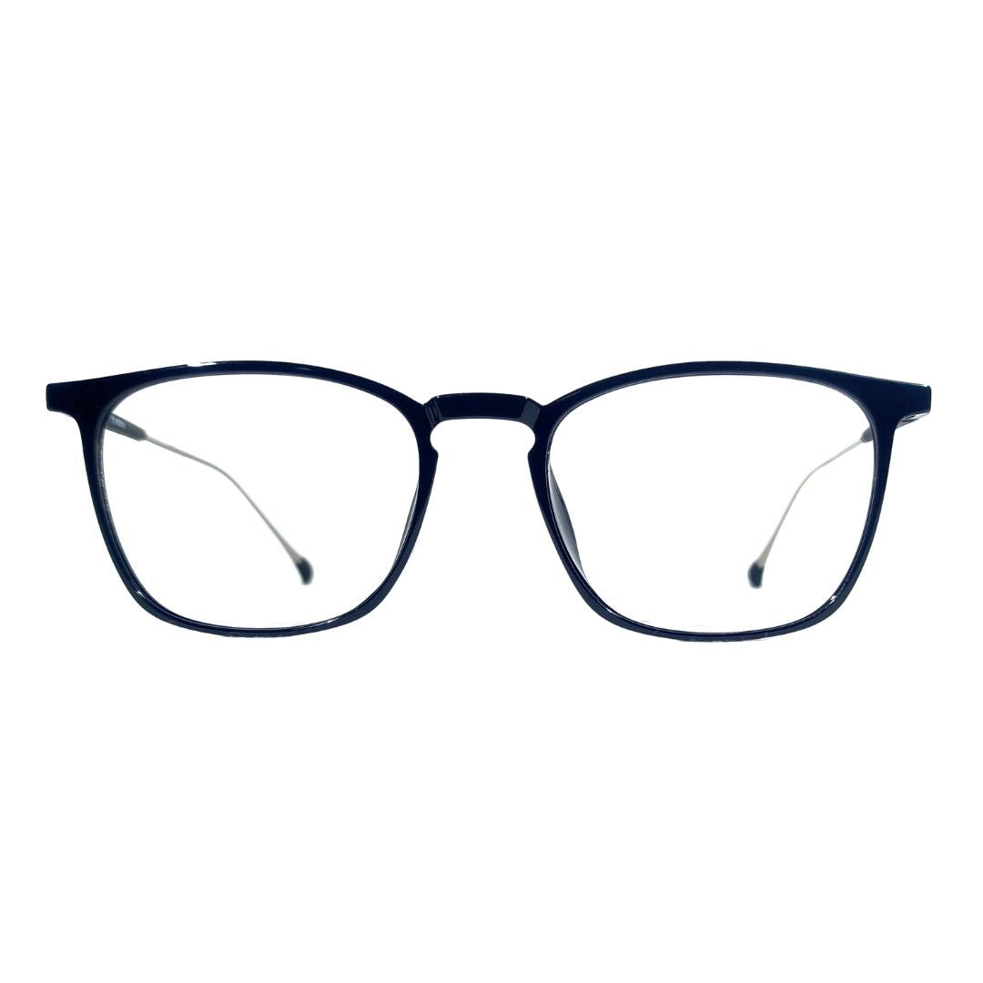 Square Stylish Jubleelens Eyeglasses Frame For Unisex- SF100 (Single Vision)