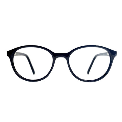 Jubleelens - Glossy Black Full Rim Round Eyeglasses for Kids (56810 )