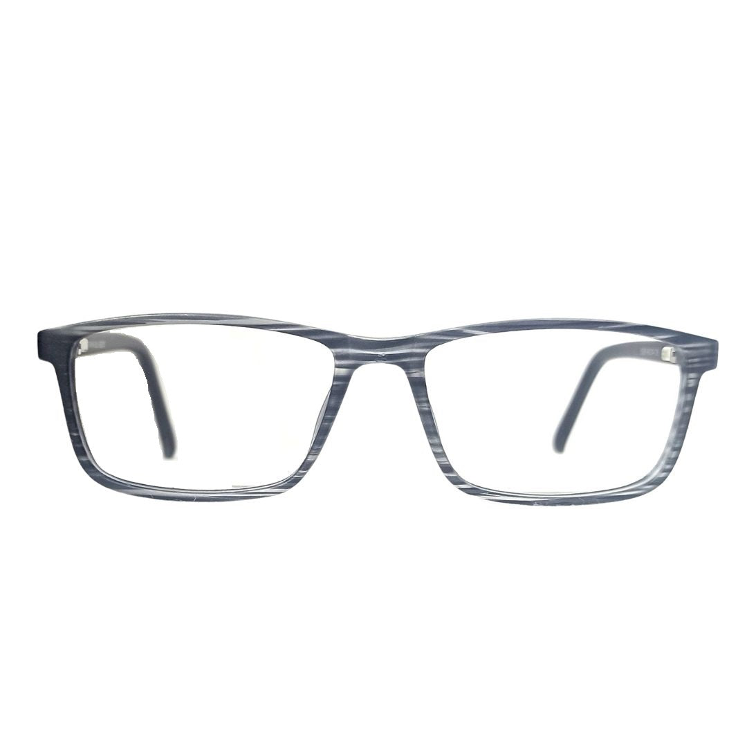 Jubleelens - Grey Full Rim Rectangle Eyeglasses for Kids  (56808 ) (Single Vision)