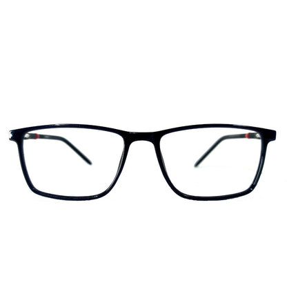 Jubleelens Black Rectangle Unisex Eyeglasses Frame- 97304