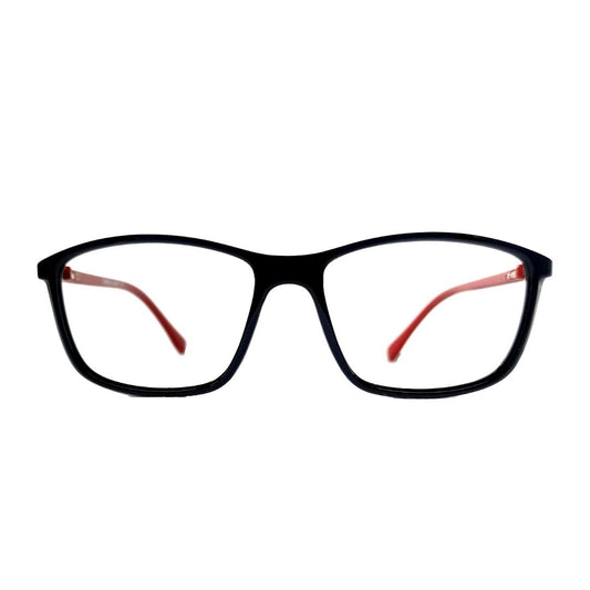 Jubleelens Rectangular Full Rim Acetate Frame For Men- 4417