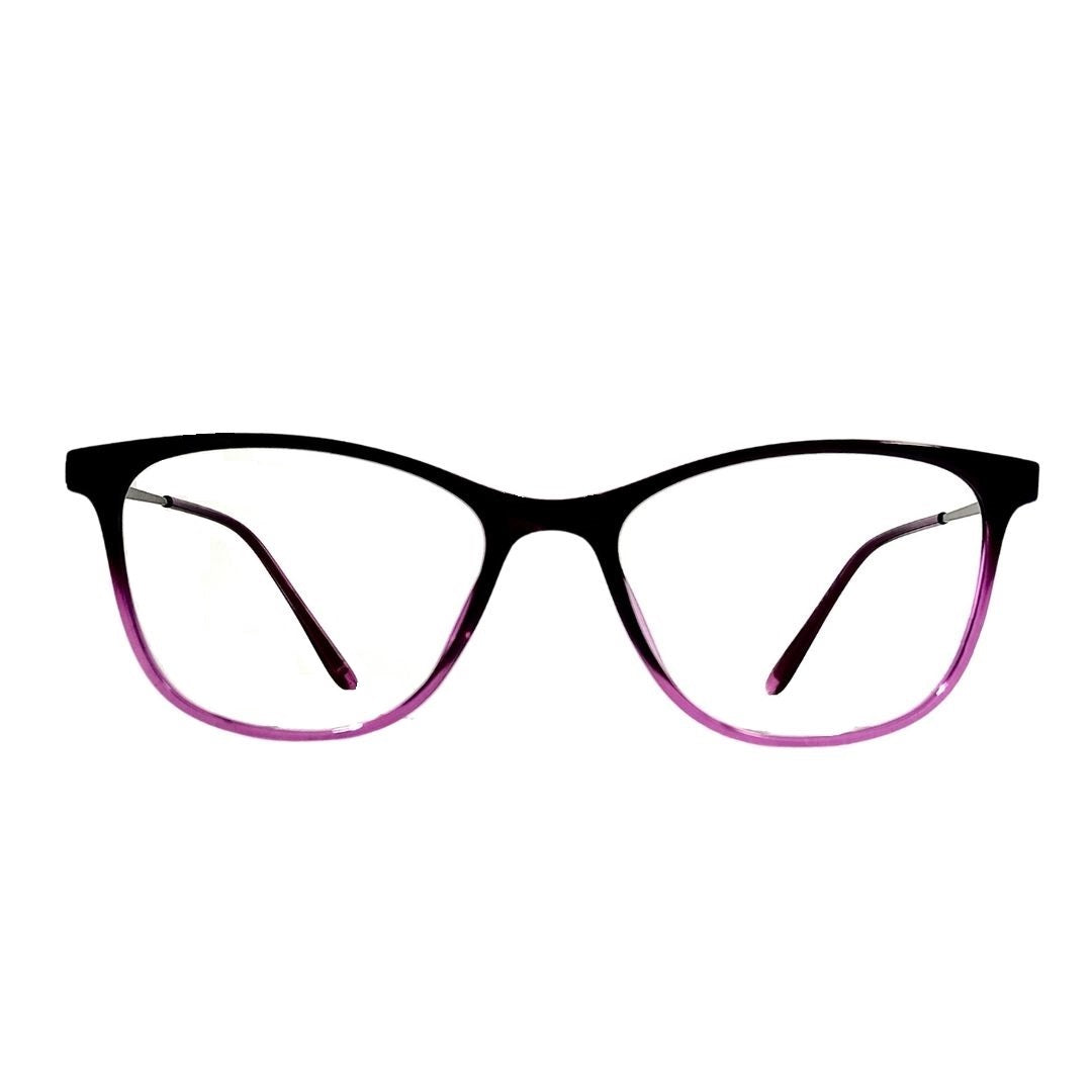 Jubleelens JB-59001 Cat-Eye Lined Specs Eyeglasses - Purple Medium
