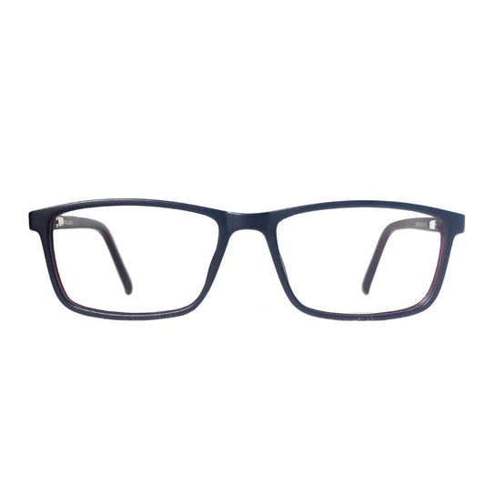 Jubleelens - Dark Pink Full Rim Rectangle Eyeglasses for Kids  (56808 ) (Single Vision)