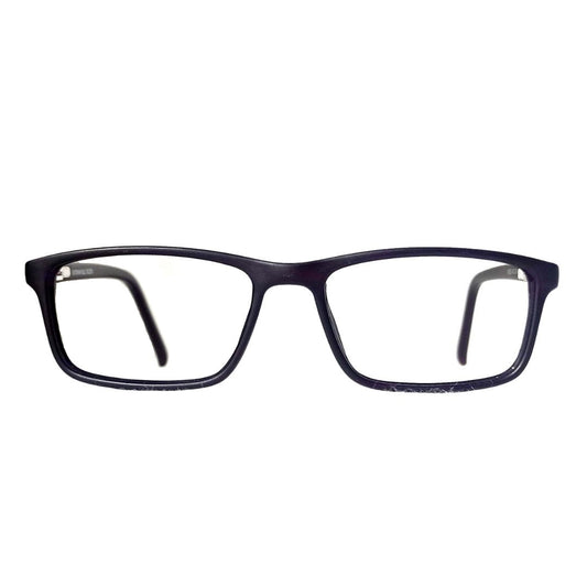 Jubleelens - Dark Purple Full Rim Rectangle Eyeglasses for Kids ( 56802 )