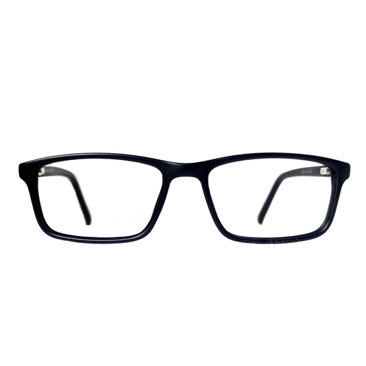 Jubleelens - Black Full Rim Rectangle Eyeglasses for Kids ( 56802 )
