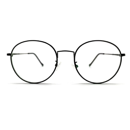 Will-Bol Round Metallic Black Frames (54mm)