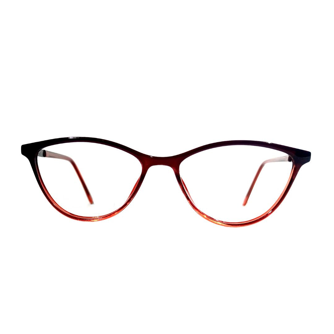 Cat Eye Jubleeelens Eyeglasses Frame For Women- TR3020