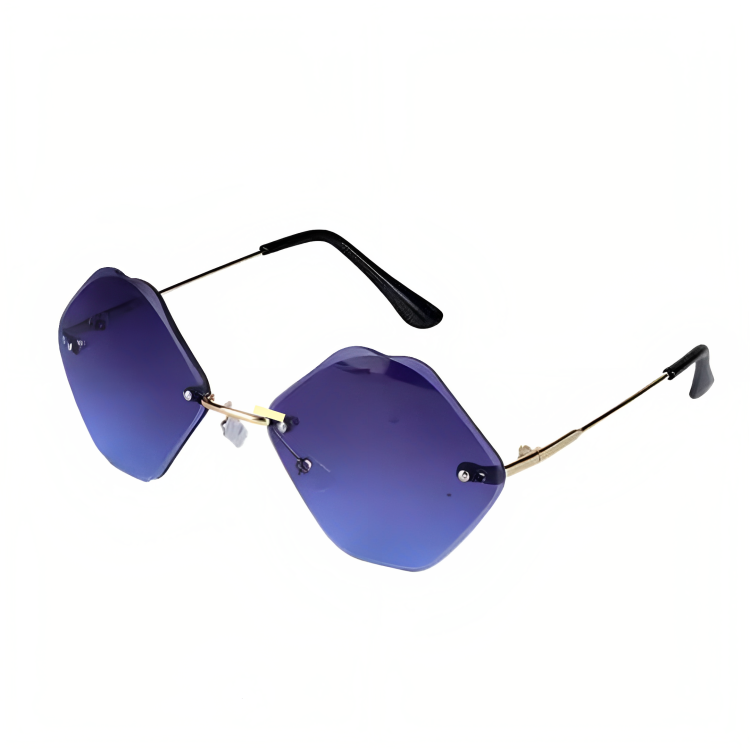 Jubleelens - Butterfly Blue Sunglasses - Feminine and Glamorous look with UV Protection 2303-Blue For Woman