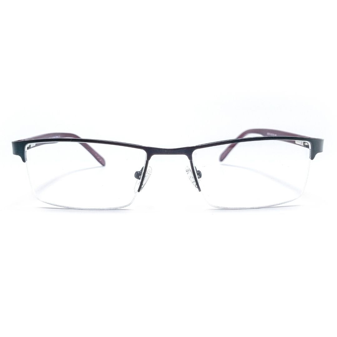 Featuring an attractive, but subtle, semi-metal half frame, this frame works every time