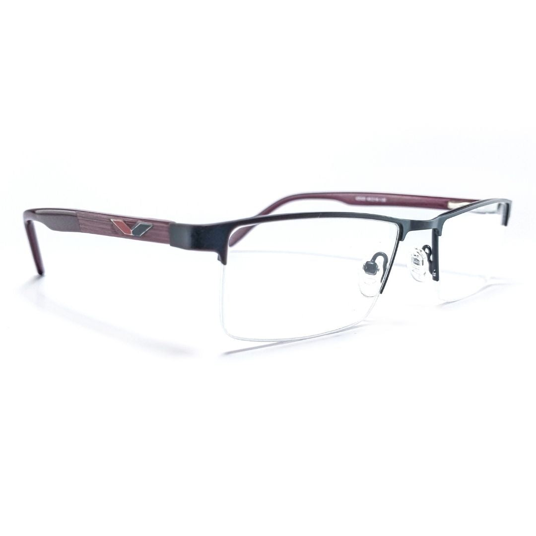 Jubleelens Rectangular Supra Half Rim Frame (48mm)