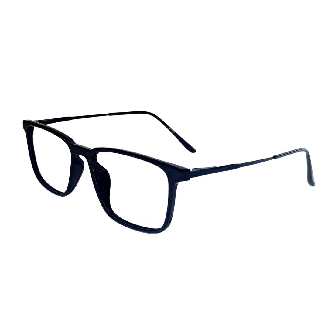 Jubleelens Full Rim 59010 Matt Blue Vintage Wayfarer Frame For Men & Women - Medium (50 mm)