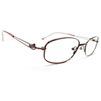 Designer Full Rim Red brown Metal Frame For Women And Girl