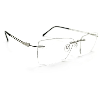 Jubleelens Rimless Eyeglasses Rectangular Spectacles frame