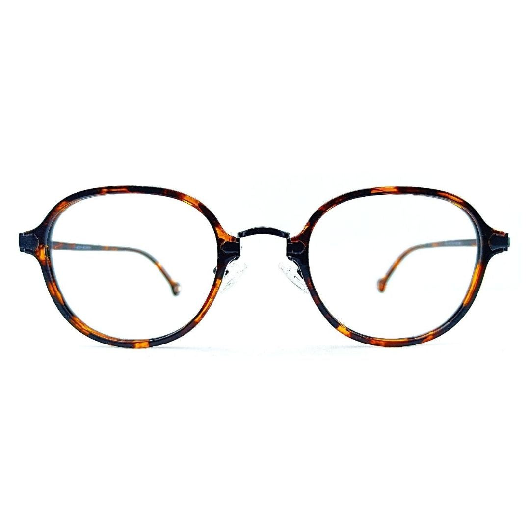 Jubleelens® Tortoise Full Rim Round Frame