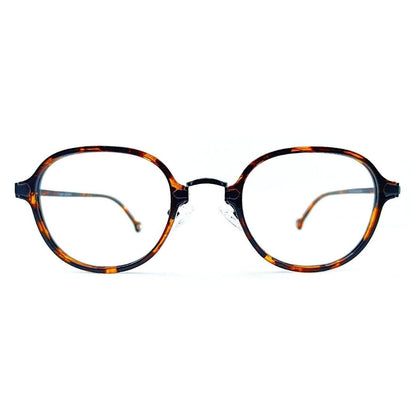 Jubleelens® Tortoise Full Rim Round Frame