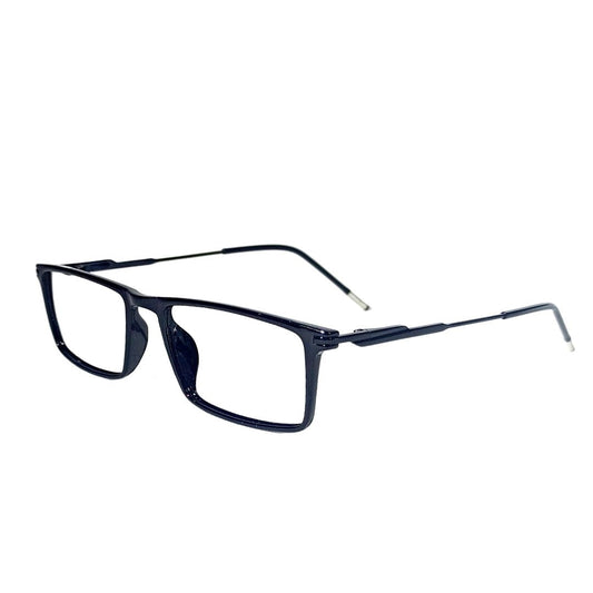 Jubleelens Men's TR35013 Rectangular Prescription Eyewear Spectacles Frames (Single Vision)