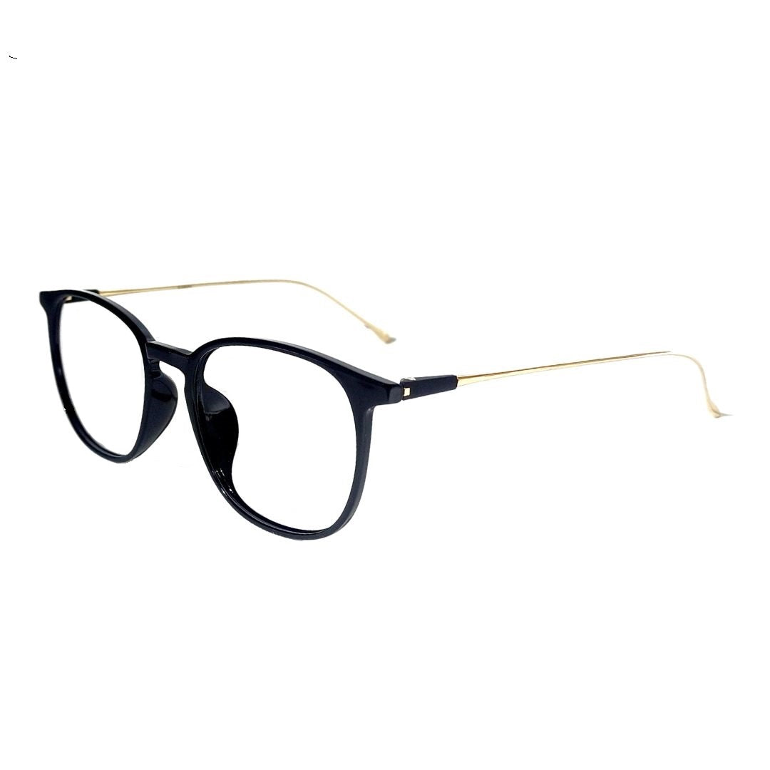 Jubleelens Round Full Rim Eyeglasses Frame- SF (Single Vision)