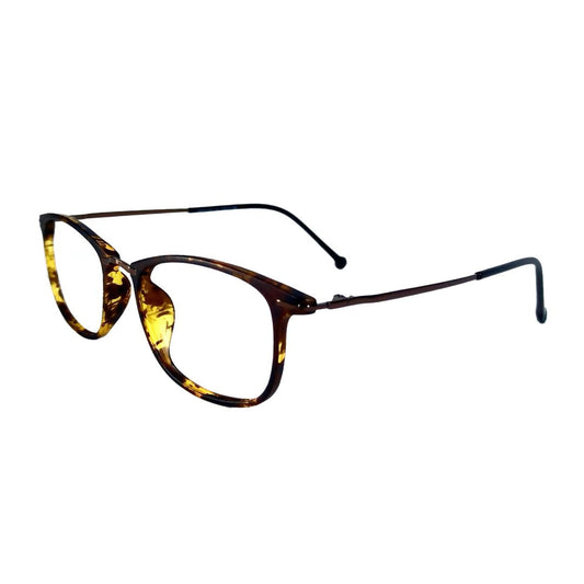 Jubleelens Square Medium Full Rim Eyeglasses Frame For Unisex- 1206 (Single Vision)