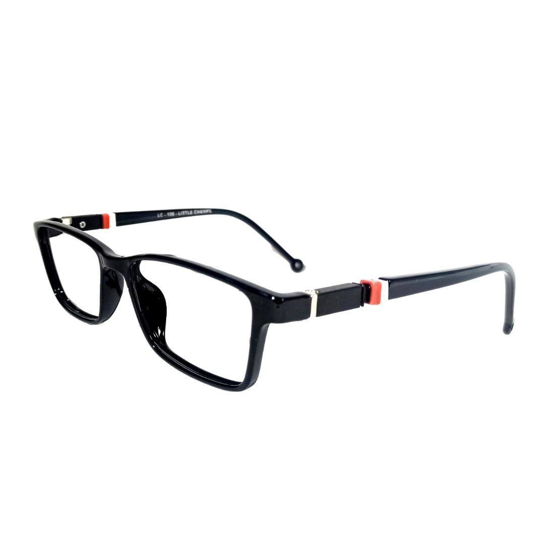 Jubleelens Kids Rimmed Acetate Trendy Frame For Kids- LC104