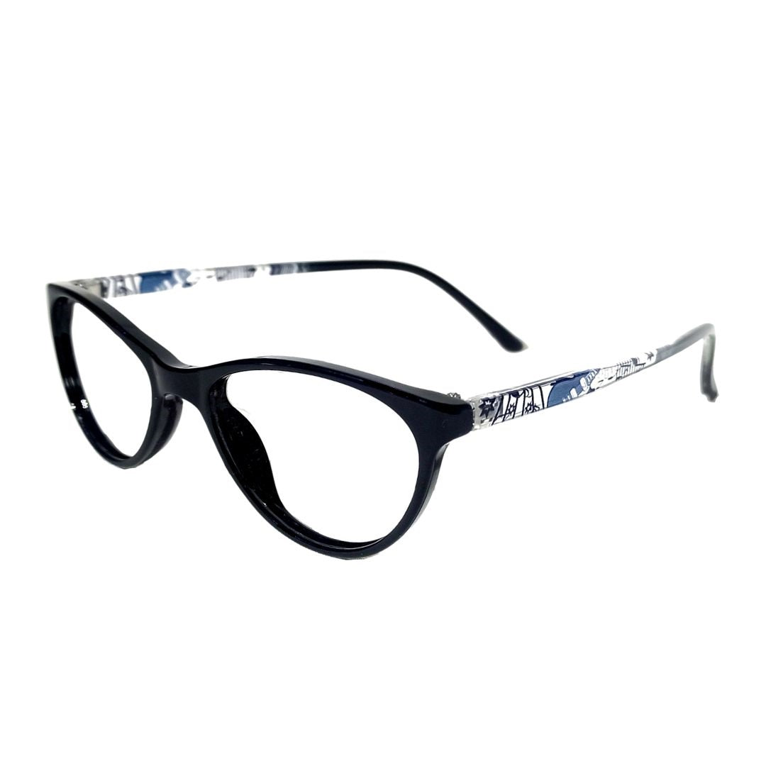 Professional Cat Eye Black Full Rim Eyeglasses comfort- Z001