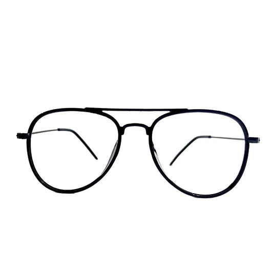 Jubleelens Aviator Full Rim Stylish Eyeglasses Frame For Unisex- Sunny TR (Single Vision)