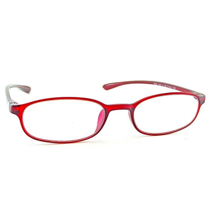 Red Full Rim Rectangle Jubleelens READERS Reading Eyeglasses With Blue Blocker Spectacles with Anti Glare for Eye Protection(For +1.00 Power To +3.00 Power)