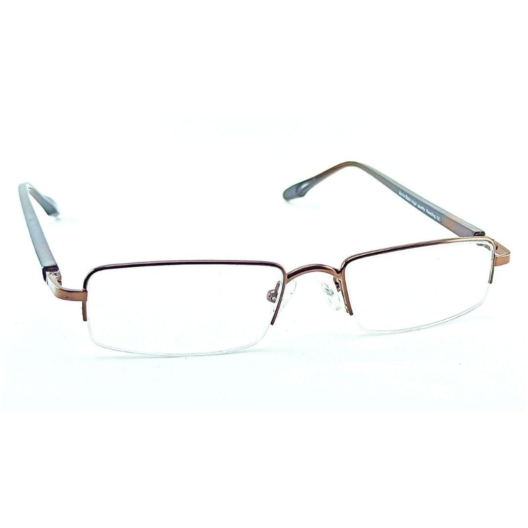 Jubleelens Supra Brown Rectangle READERS Reading Eyeglasses (+1.00 to +3.00 Power)