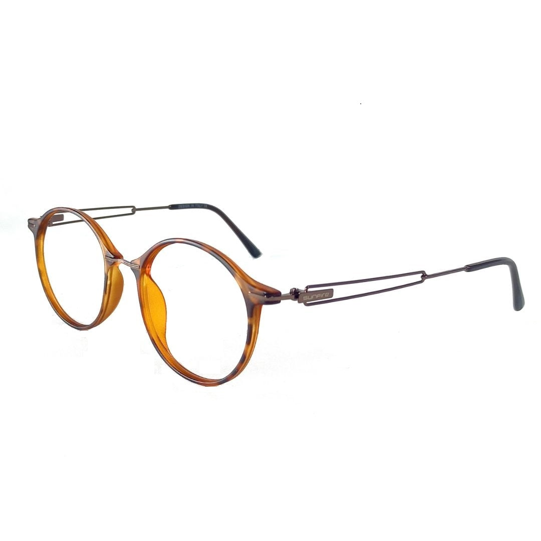 Jubleelens Stylish Sunfire Round Eyeglasses Frame For Unisex- SF008