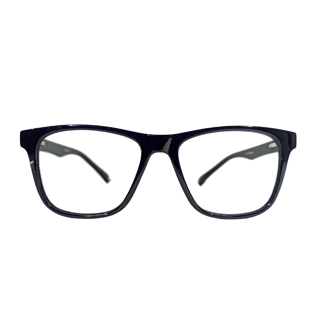 Jubleelens Square Black Makeover Full Rim Unisex  Specs Frame- U-842