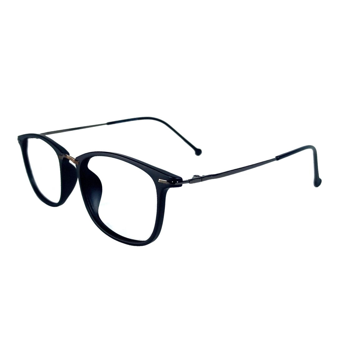 Jubleelens Trendy Square Medium Eyeglasses Frame For Unisex- 1206 (Single Vision)