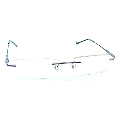 Jubleelens Rimless Rectangle READERS Reading Eyeglasses (+1.00 to +3.00 Power)