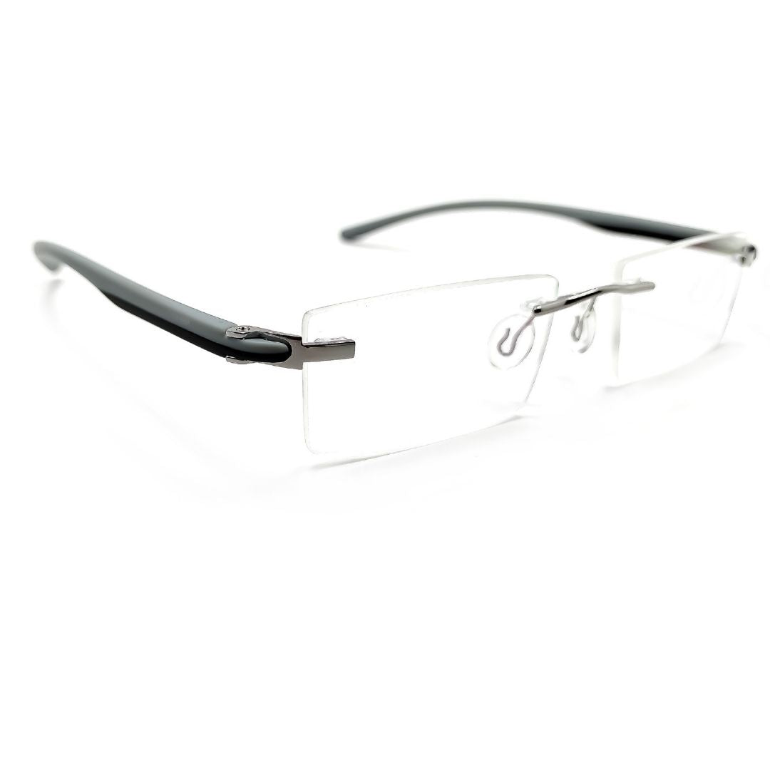 Progressive Framless Spectacles Rectangular Specs