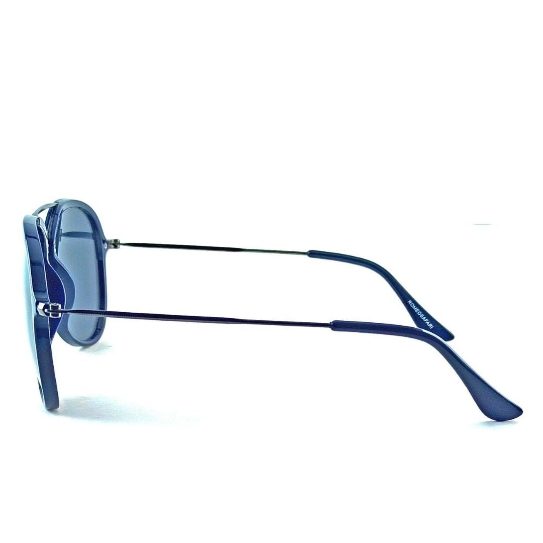 Jubleelens®  Blue Polarized Sunglasses For Men (Iron Man)