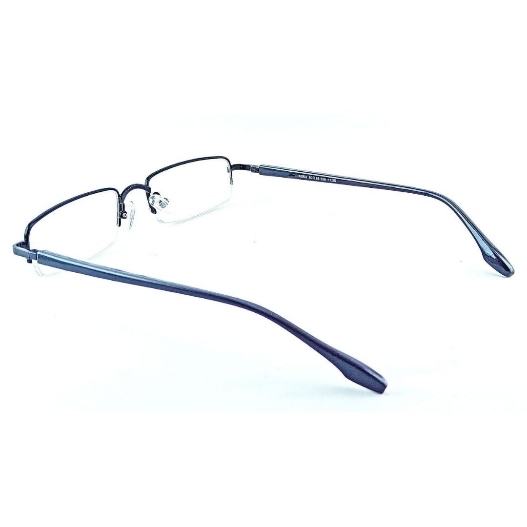 Jubleelens Supra Black Rectangle READERS Reading Eyeglasses (+1.00 to +3.00 Power)