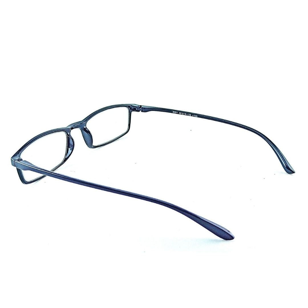 Jubleelens Black Rectangle READERS Reading Eyeglasses (+1.00 to +3.00 Power)