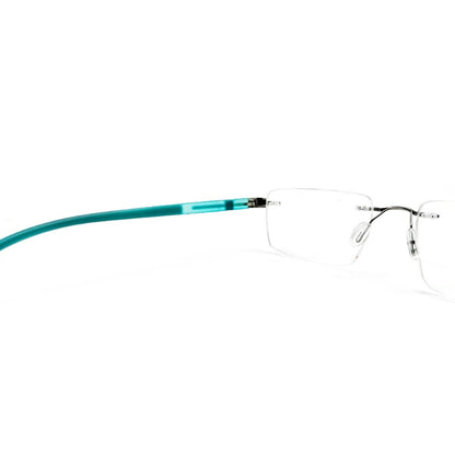 Jubleelens Rectangular Rimless Medium Frame (51mm)