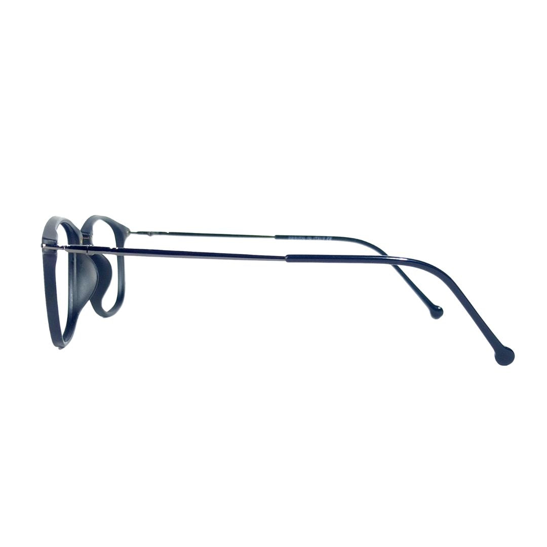 Jubleelens Trendy Square Medium Eyeglasses Frame For Unisex- 1206 (Single Vision)