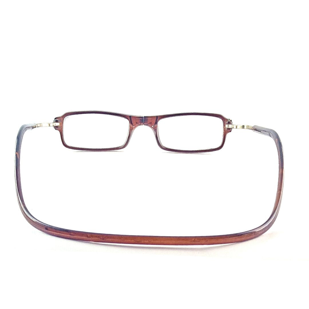 Brown Magnet Rectangular READERS Reading Eyeglasses- Best Reading Experience