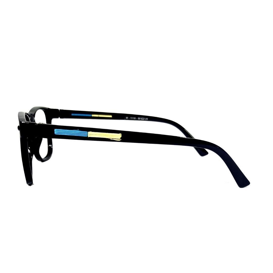 Square Black Jubleelens® For Men And Women Frame- M-1116