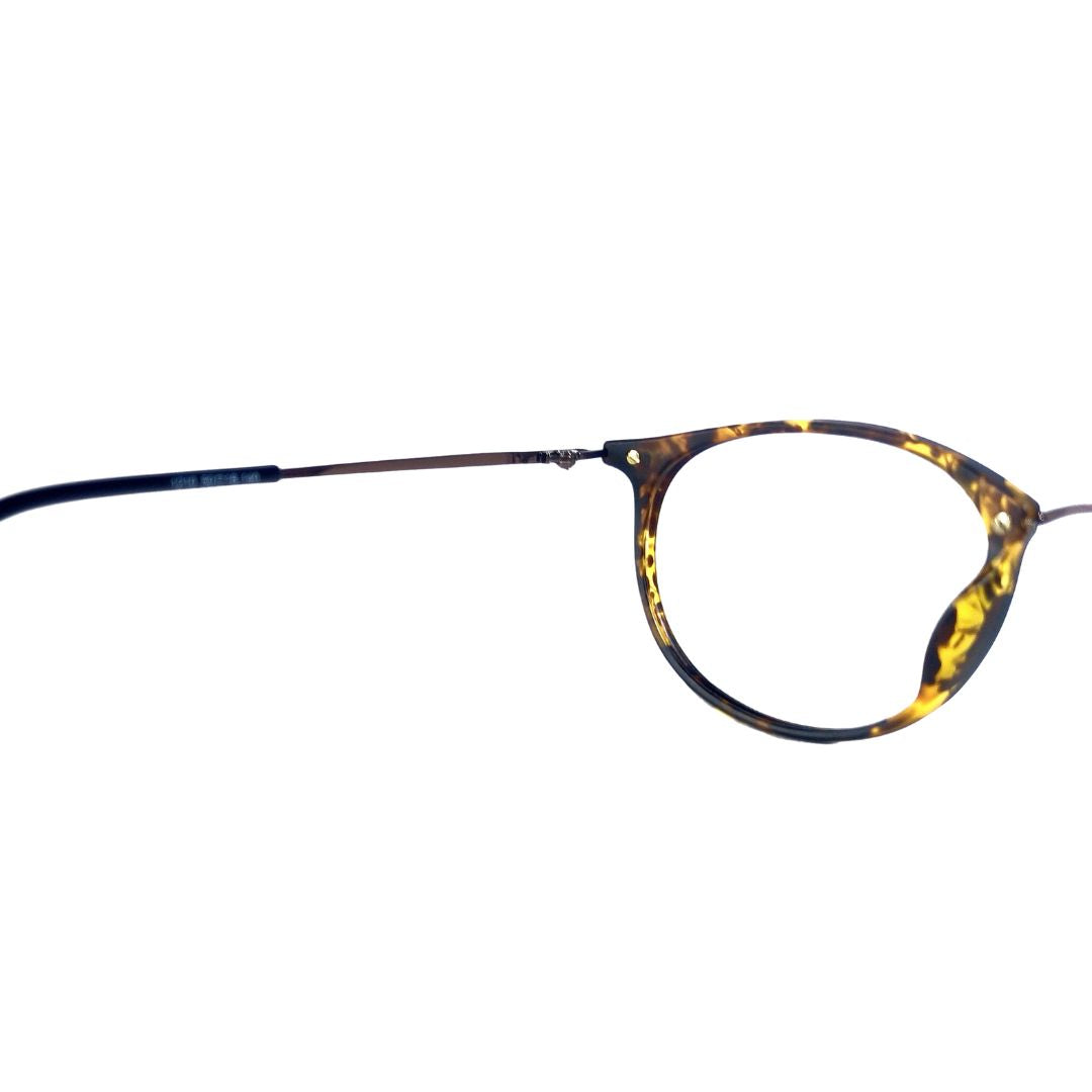 Jubleelens Round Full Rim Eyeglasses Frame For Unisex- 1210 (Single Vision)