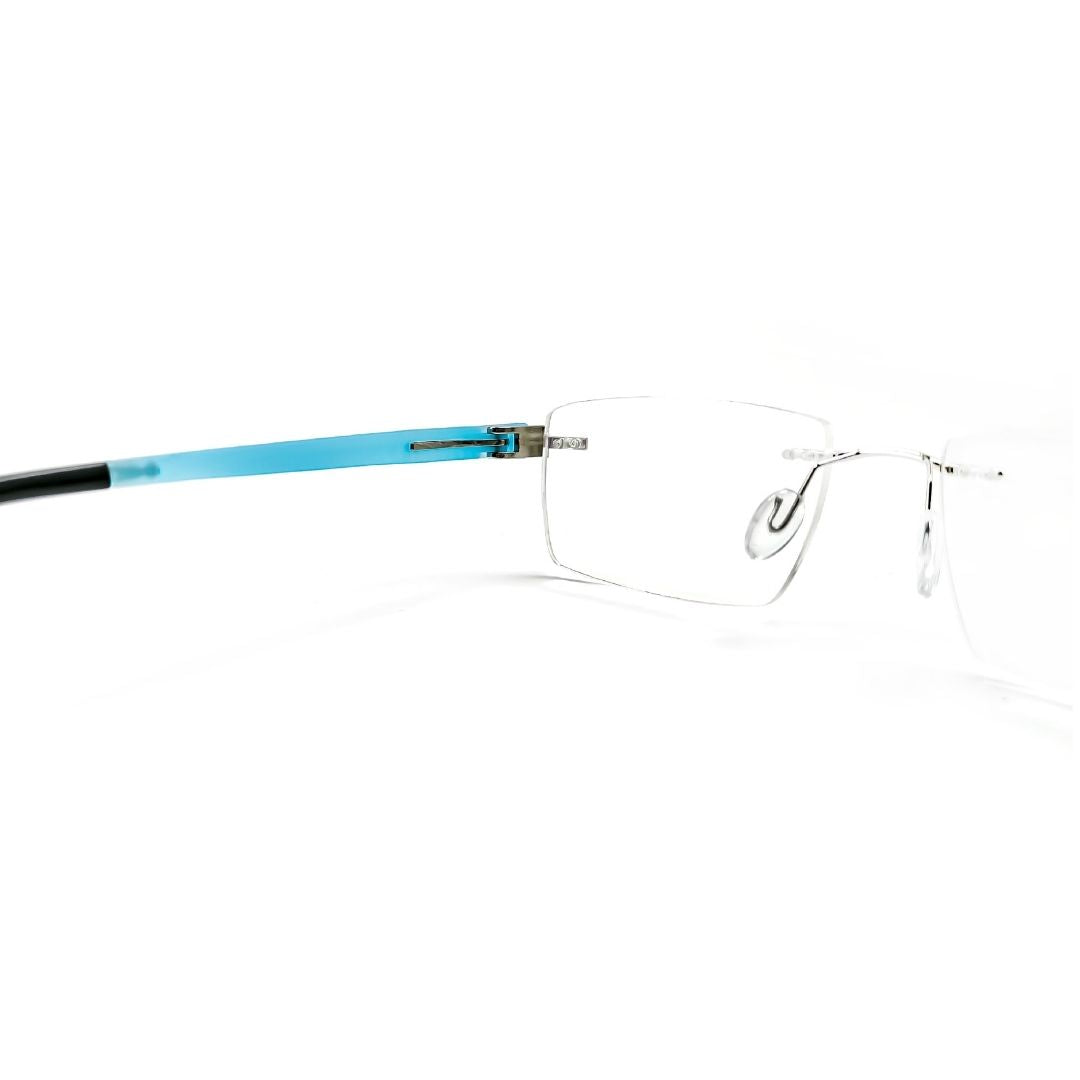 Progressive Rimless Rectangular Sporty Frame (52mm)