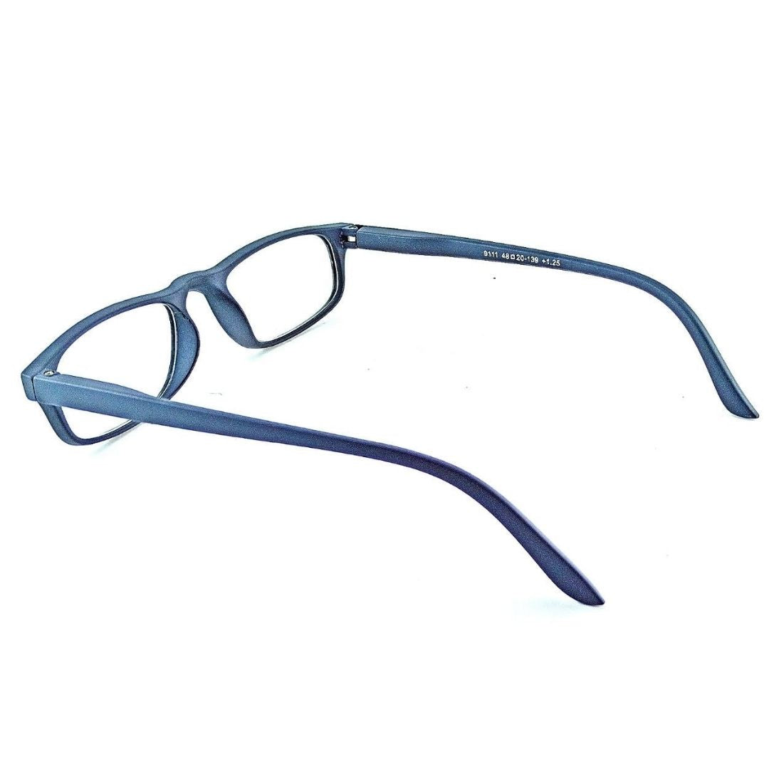 Jubleelens Black Rectangle READERS Reading Eyeglasses (+1.00 to +3.00 Power)